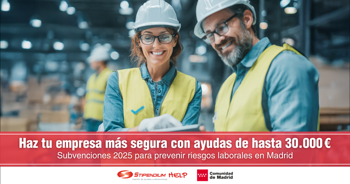 En este momento estás viendo Ayudas 2025 para reducir la siniestralidad laboral en la Comunidad de Madrid
